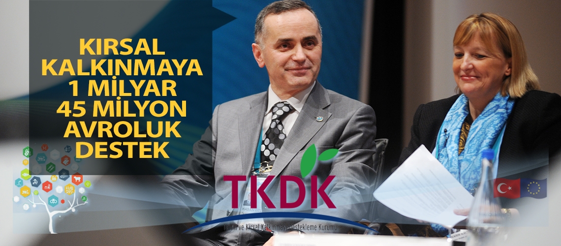 Kırsal kalkınmaya 1 milyar 45 milyon avroluk destek