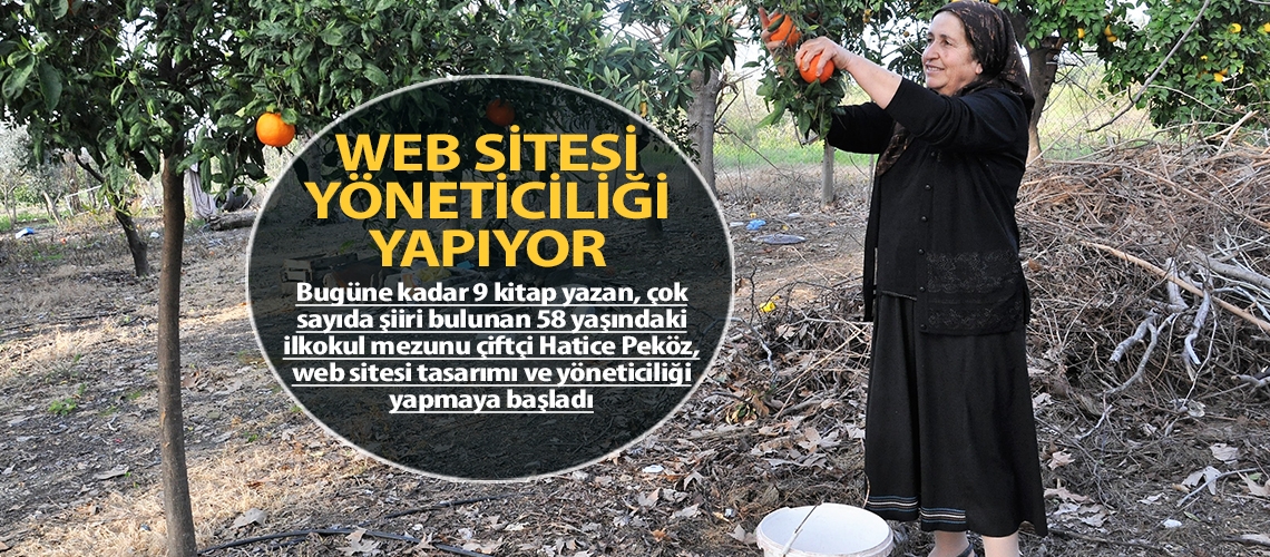 Web sitesi yöneticiliği yapıyor