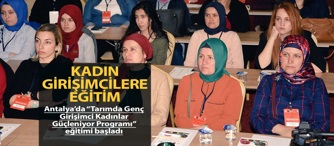 Kadın girişimcilere eğitim