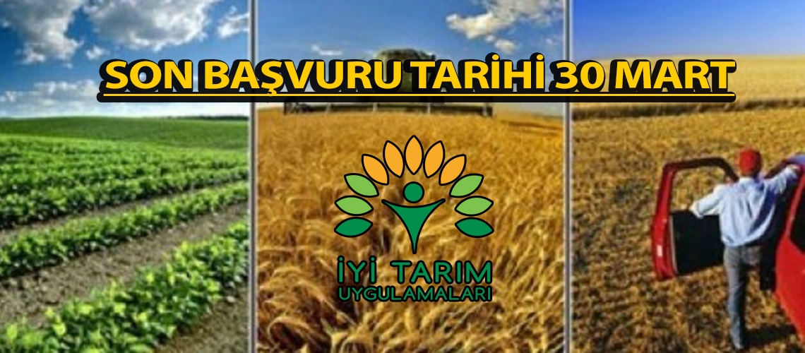 Son başvuru tarihi 30 Mart