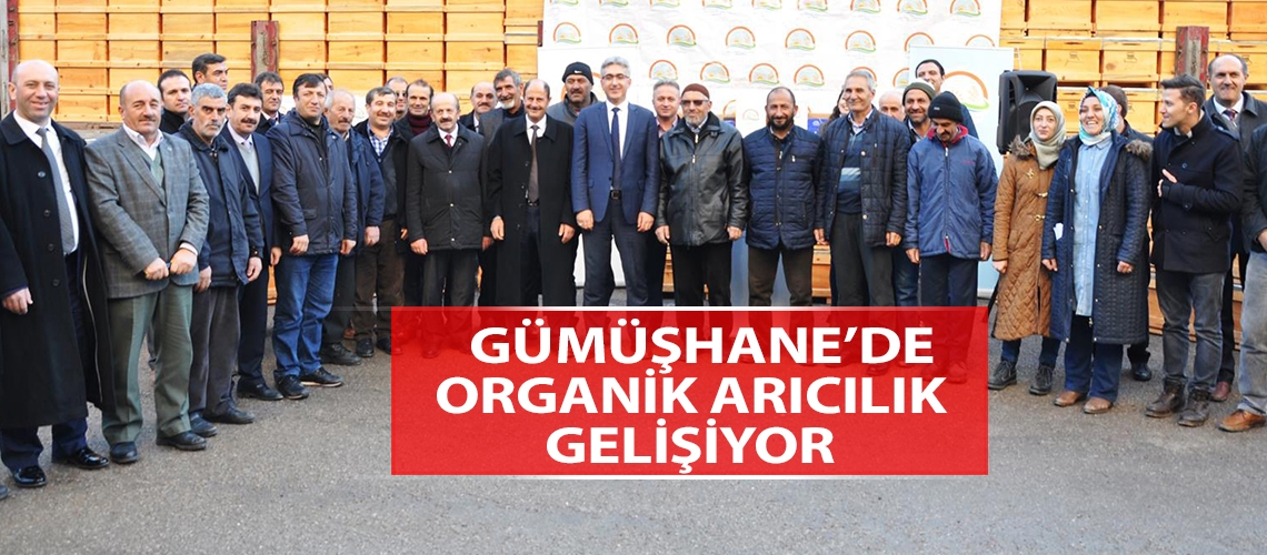Gümüşhane’de organik arıcılık gelişiyor