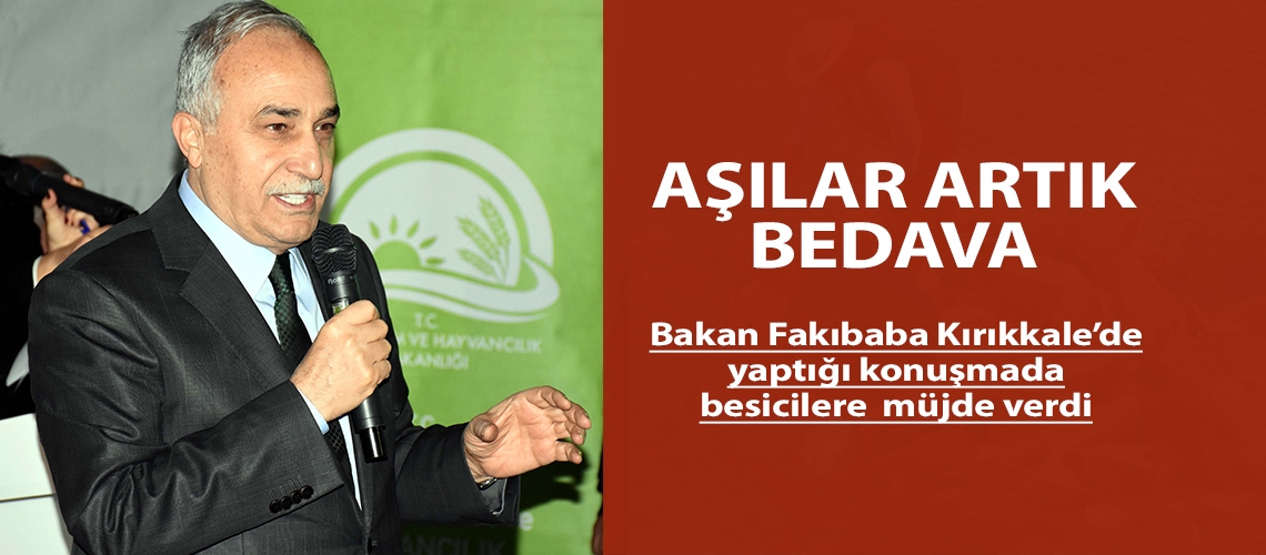 Aşılar artık bedava