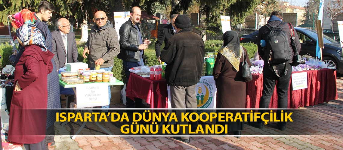 Isparta’da Dünya Kooperatifçilik Günü kutlandı