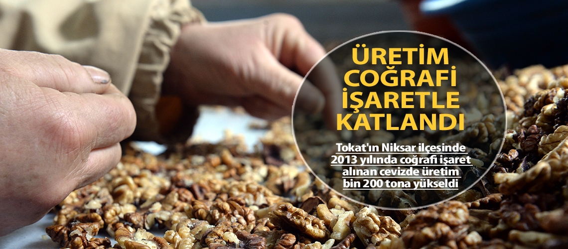 Üretim coğrafi işaretle katlandı