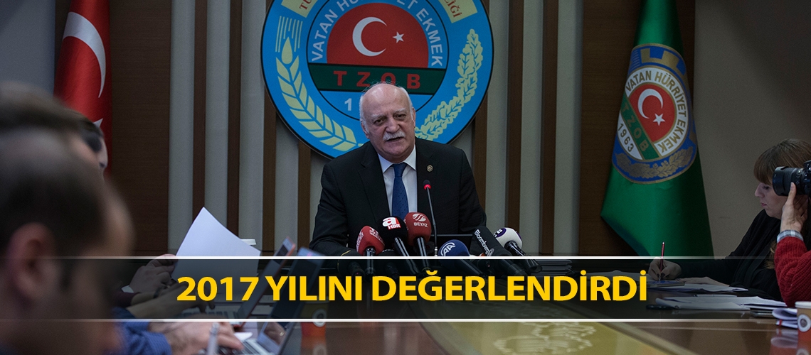 2017 yılını değerlendirdi