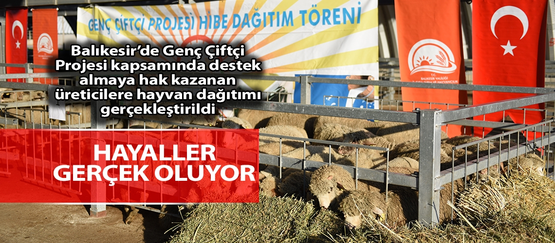 Genç Çiftçi Projesi ile hayaller gerçek oluyor