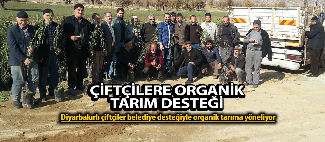 Diyarbakırlı çiftçilere organik tarım desteği