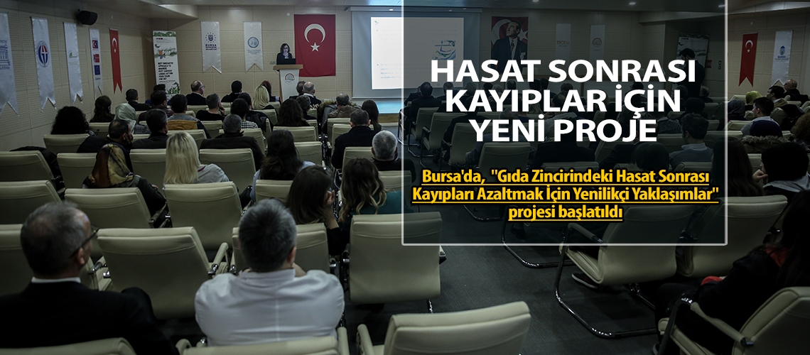 Hasat sonrası kayıplar için yeni proje