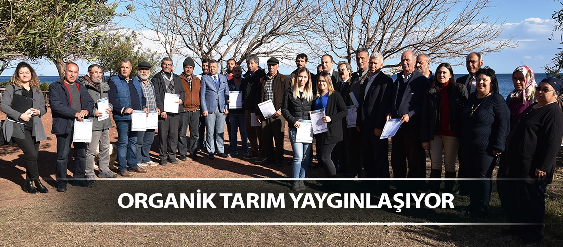 Organik tarım yaygınlaşıyor