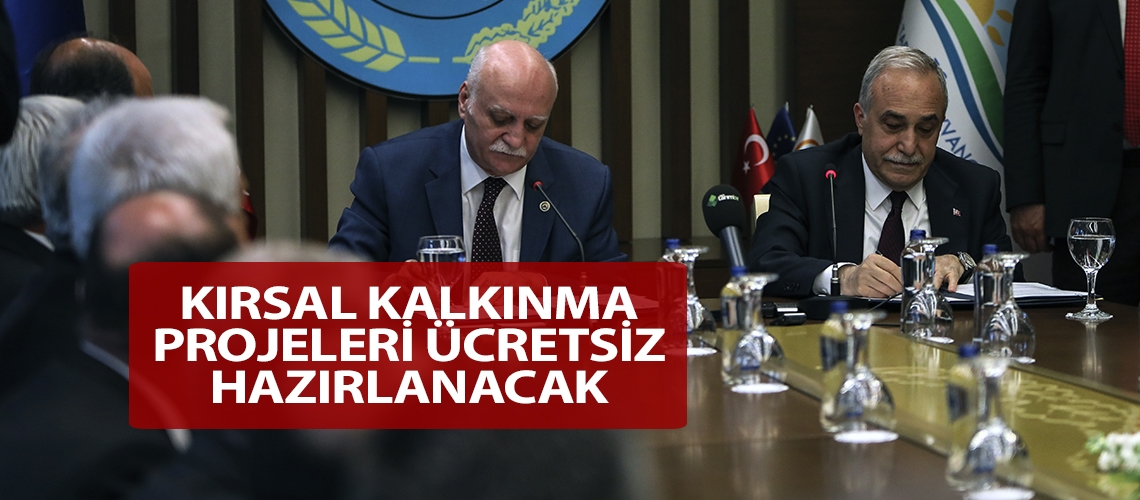 Kırsal kalkınma projeleri ücretsiz hazırlanacak