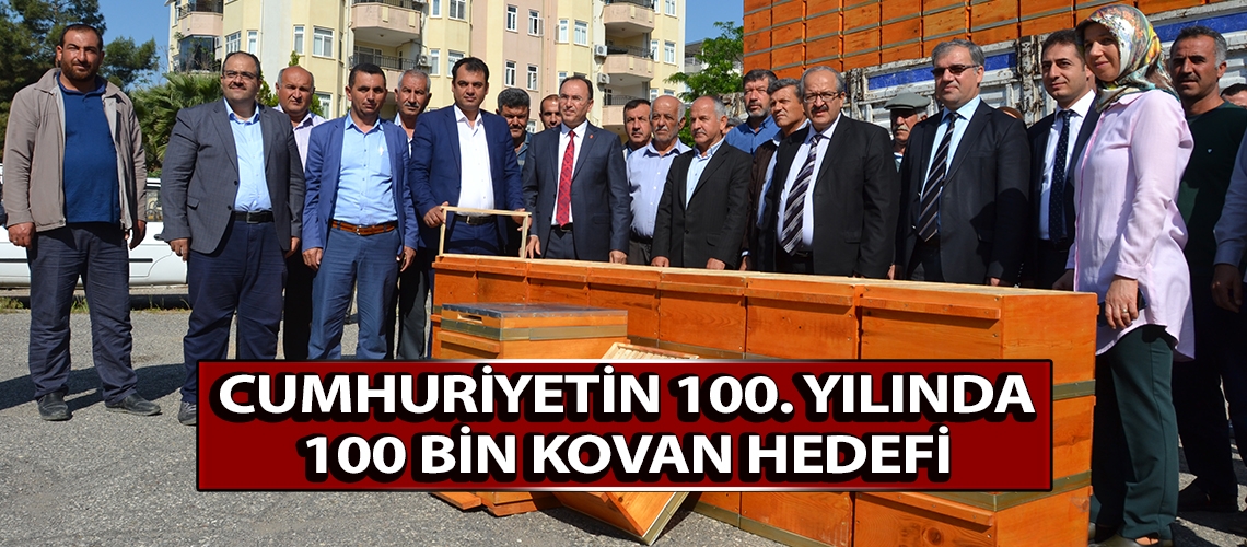 Cumhuriyetin 100. Yılında 100 bin kovan hedefi