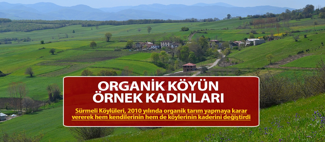 Organik köyün örnek kadınları