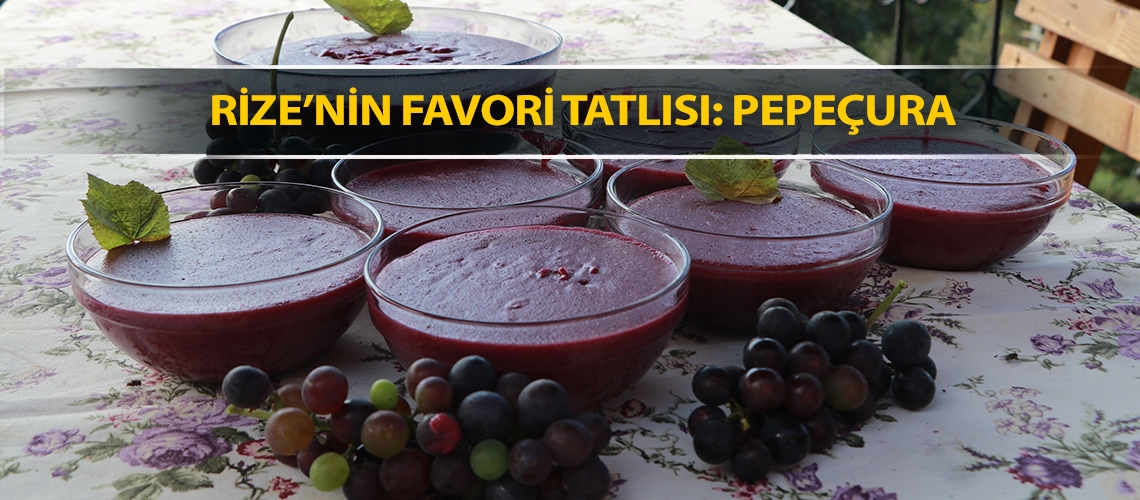 Rize’nin favori tatlısı: 