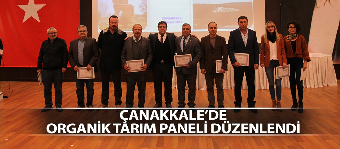 Çanakkale’de organik tarım paneli düzenlendi