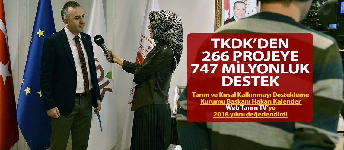 TKDK’den 266 projeye 747 milyonluk destek