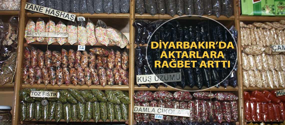 Diyarbakır’da aktarlara rağbet arttı