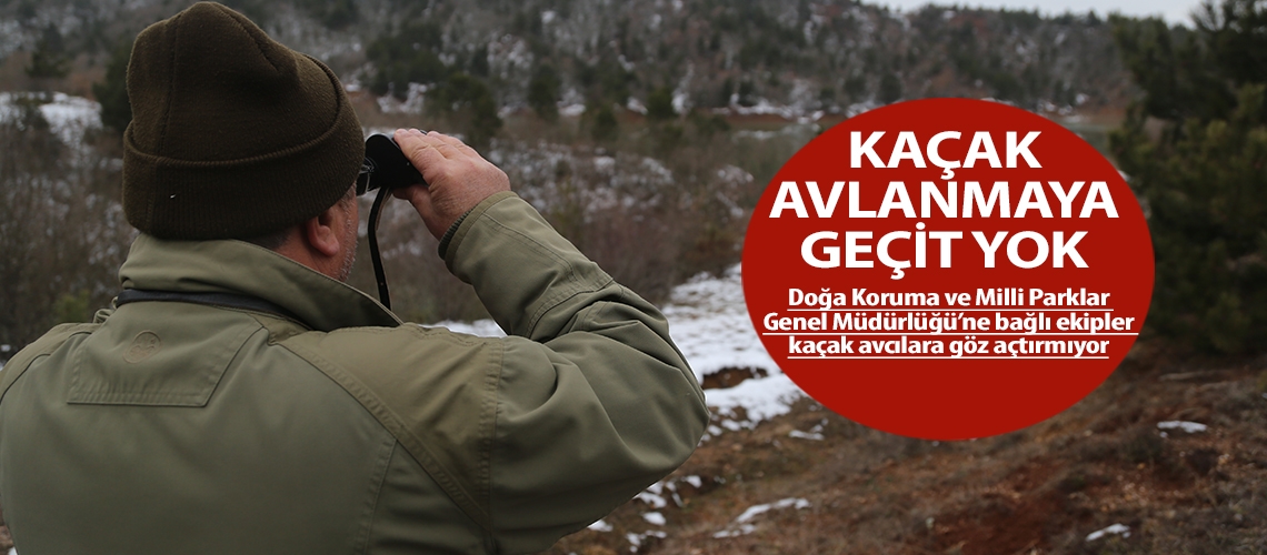 Kaçak avlanmaya geçit yok