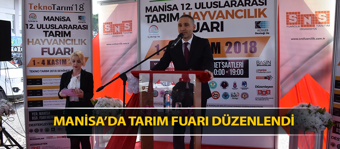 Manisa’da tarım fuarı düzenlendi
