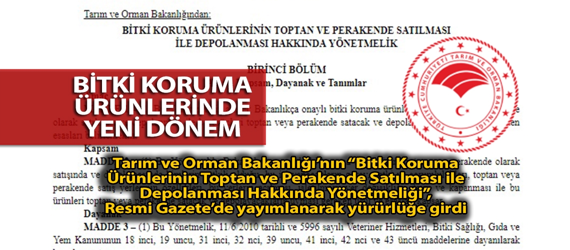 Bitki koruma ürünlerinde yeni dönem