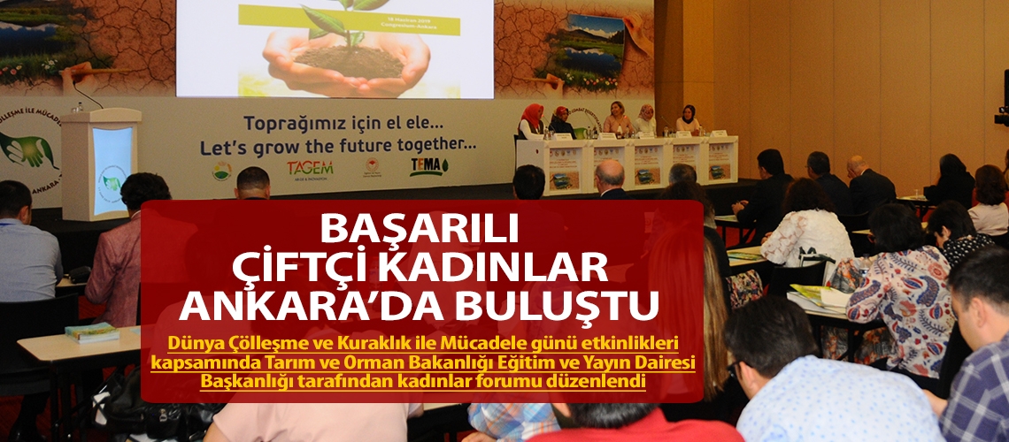 Başarılı Çiftçi Kadınlar Ankara’da buluştu