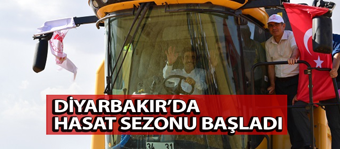 Diyarbakır’da Hasat Sezonu Başladı