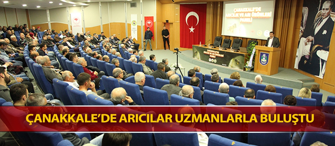 Çanakkale’de arıcılar uzmanlarla buluştu