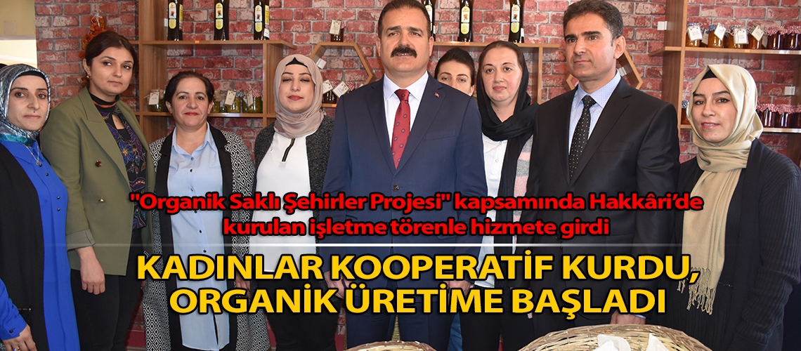 Kadınlar kooperatif kurdu, organik üretime başladı