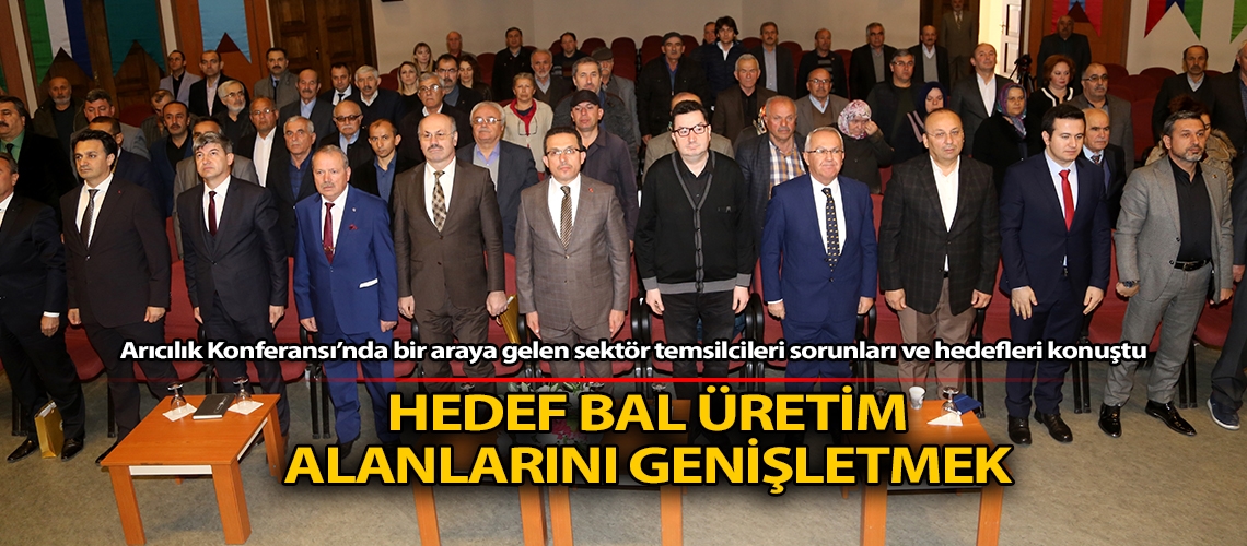 Hedef bal üretim alanlarını genişletmek