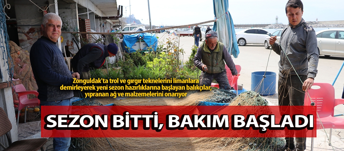 Sezon bitti, bakım başladı
