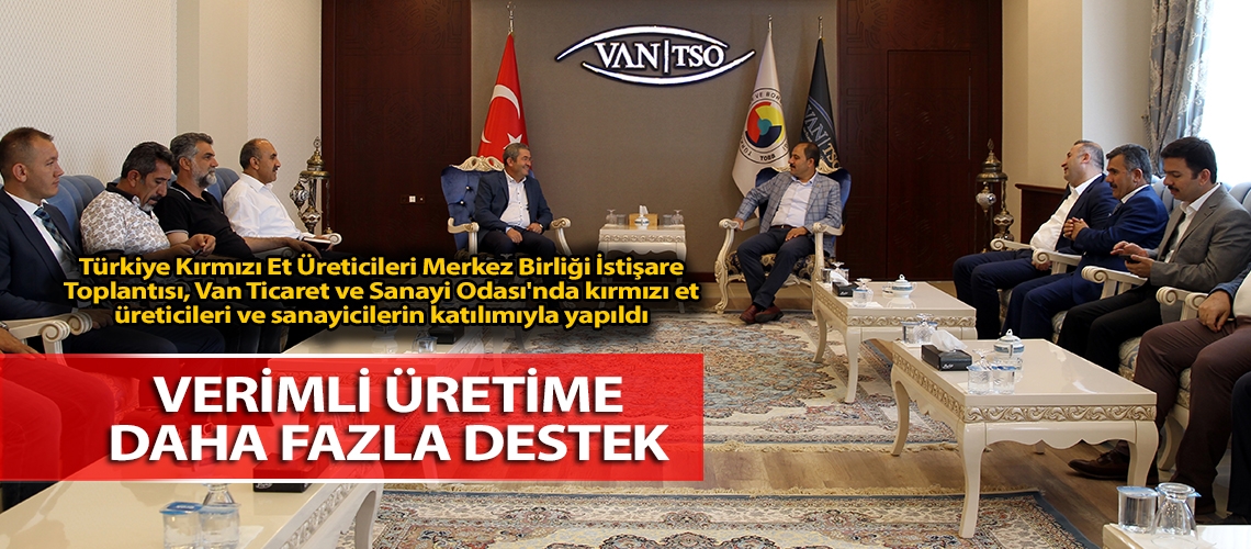 Verimli üretime daha fazla destek