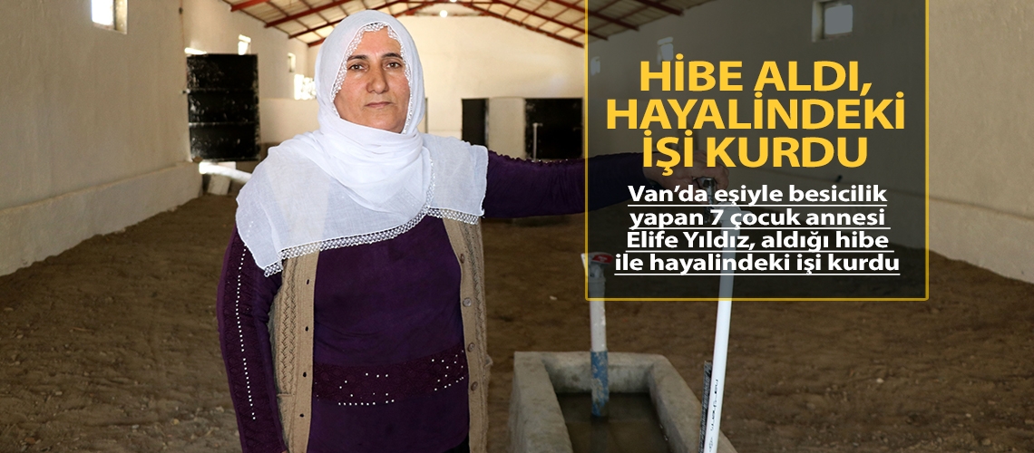 Hibe aldı, hayalindeki işi kurdu
