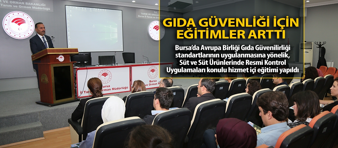 Gıda güvenliği için eğitimler arttı