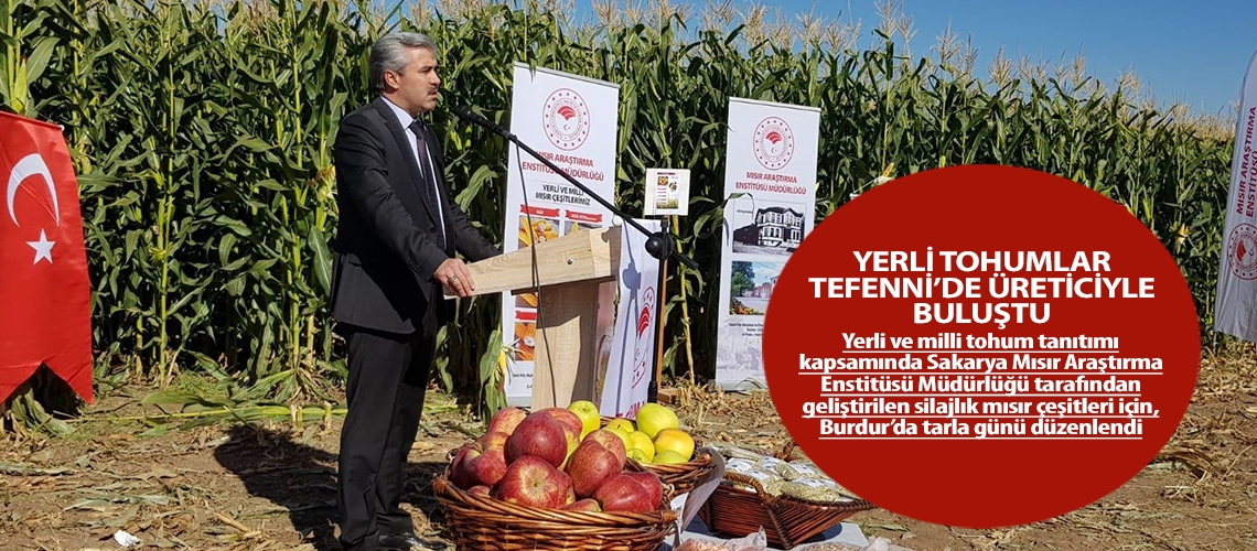 Yerli tohumlar Tefenni’de üreticiyle buluştu