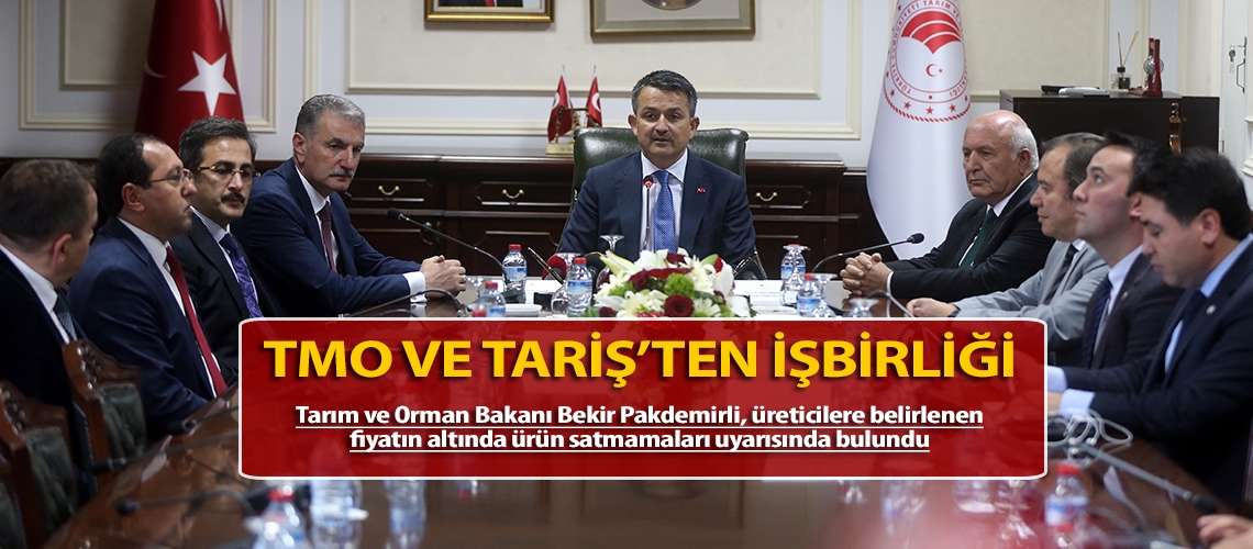 TMO ve Tariş’ten işbirliği