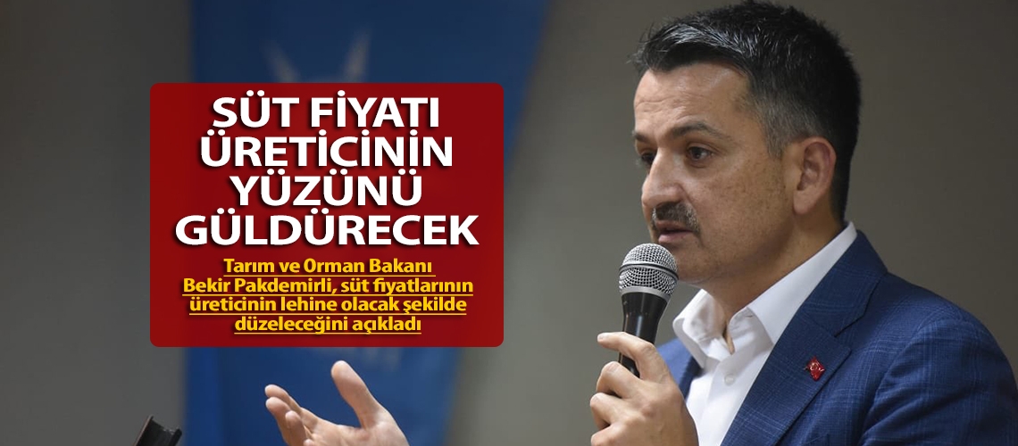 Süt fiyatı üreticinin yüzünü güldürecek