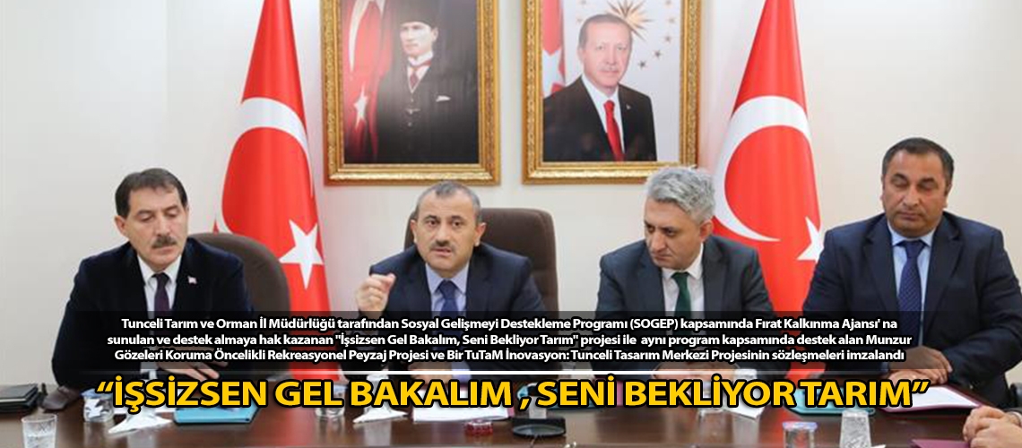 “İşsizsen Gel Bakalım , Seni Bekliyor Tarım”