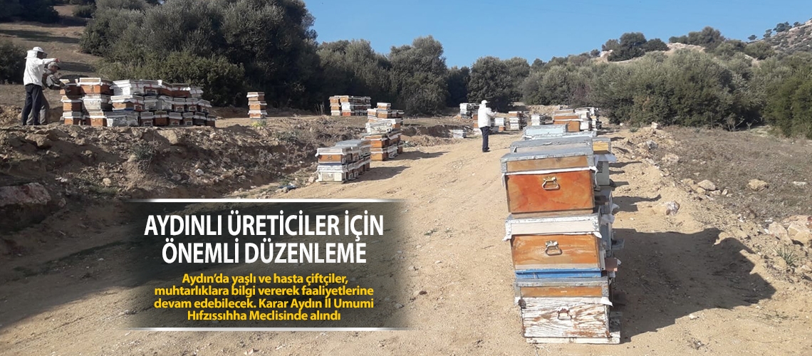 Aydınlı üreticiler için önemli düzenleme