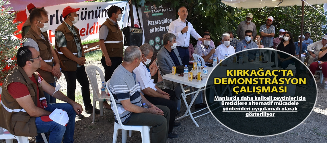 Kırkağaç’ta demonstrasyon çalışması