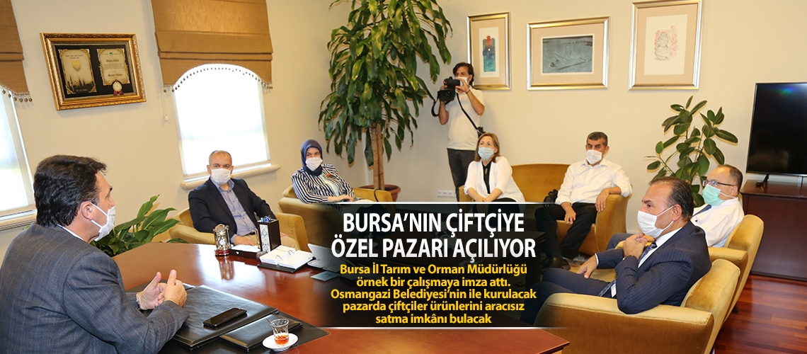 Bursa’nın çiftçiye özel pazarı açılıyor