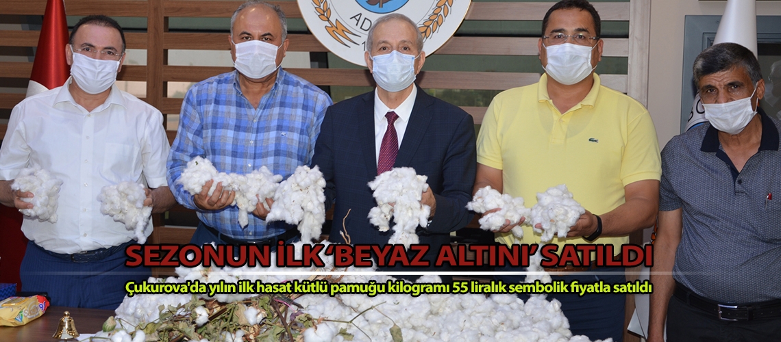 Sezonun ilk ‘beyaz altını’ satıldı