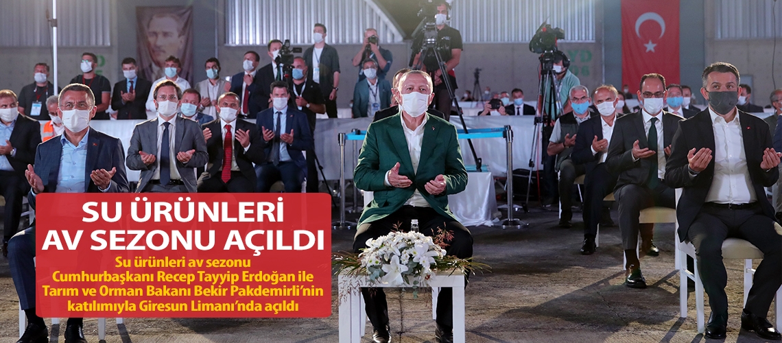 Su ürünleri av sezonu açıldı