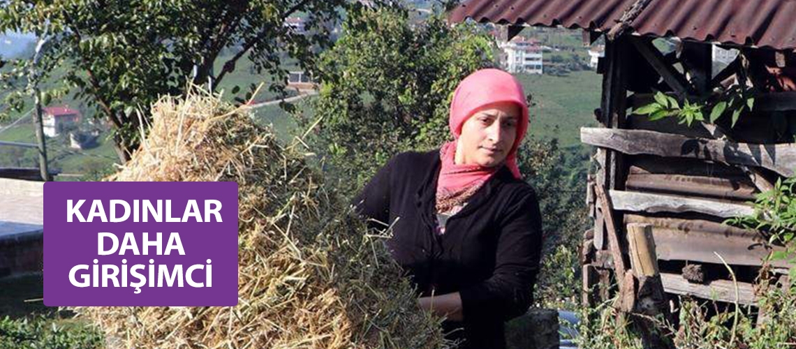 Kadınlar daha girişimci