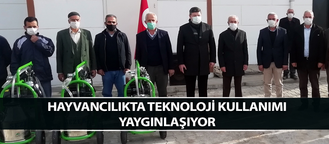Hayvancılıkta teknoloji kullanımı yaygınlaşıyor