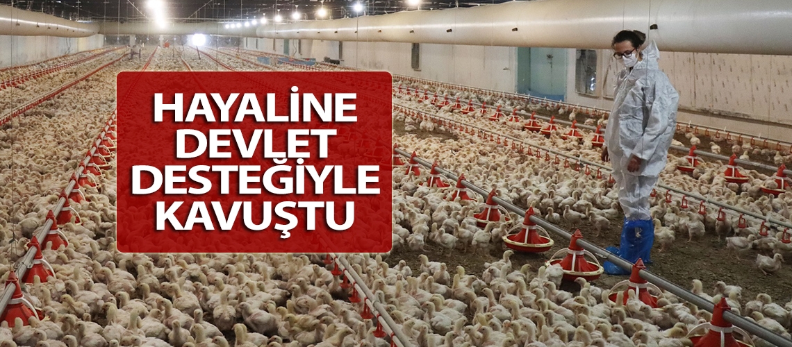 Hayaline devlet desteğiyle kavuştu