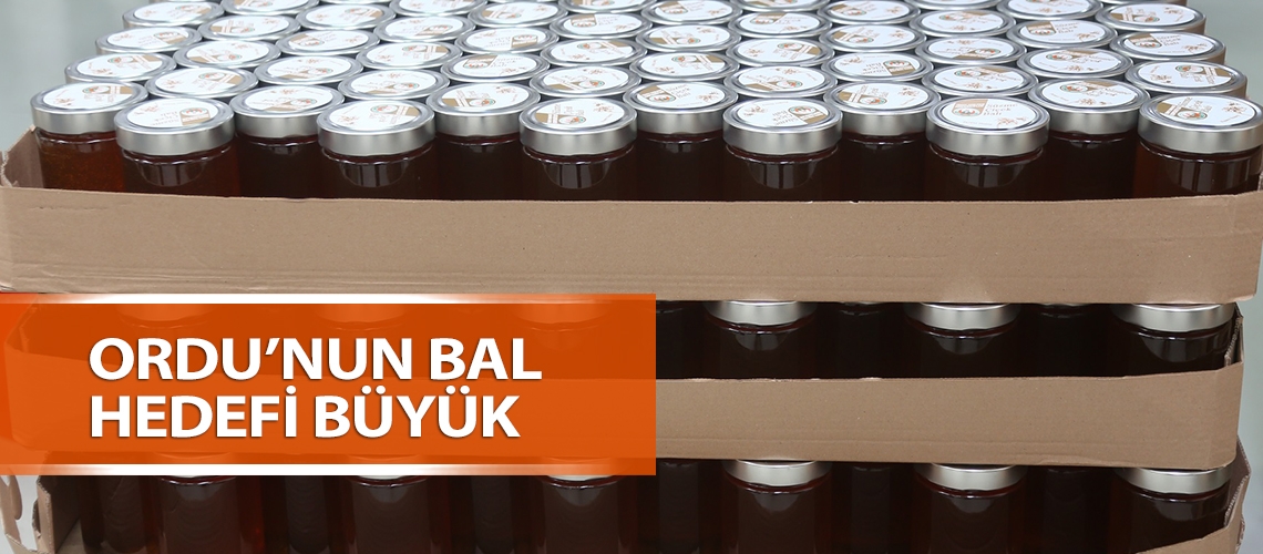 Ordu’nun bal hedefi büyük