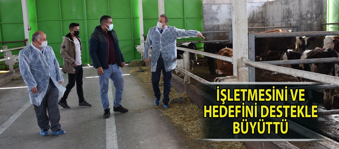 İşletmesini ve hedefini destekle büyüttü