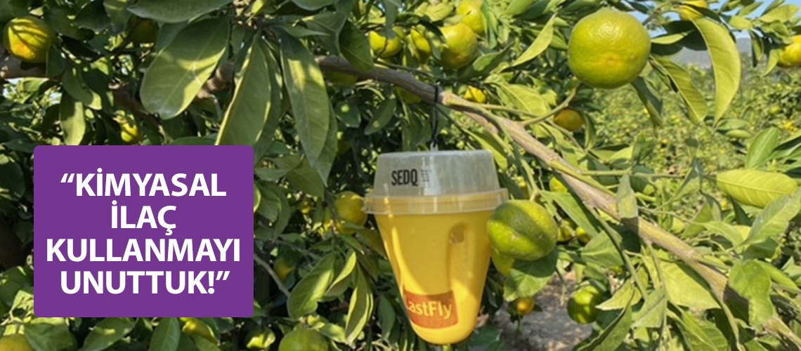 “Kimyasal ilaç kullanmayı unuttuk!”