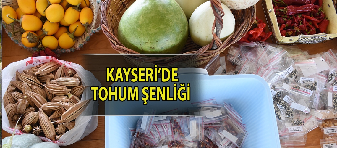 Kayseri’de tohum şenliği