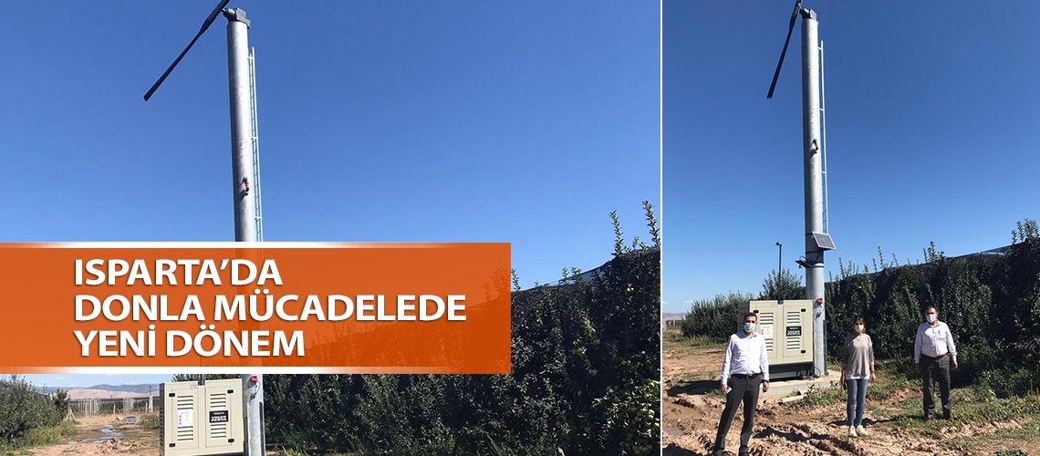 Isparta’da donla mücadelede yeni dönem