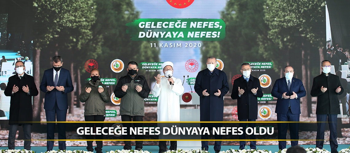 Geleceğe nefes dünyaya nefes oldu